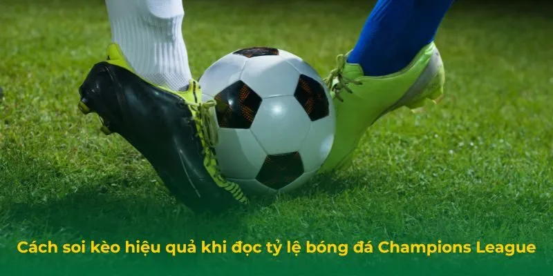 Cách soi kèo hiệu quả khi đọc tỷ lệ bóng đá Champions League