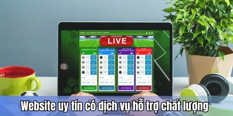 Nhận biết trang kèo bóng đá uy tín qua dịch vụ hỗ trợ chất lượng