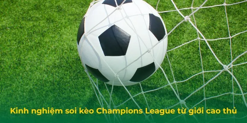 Kinh nghiệm soi kèo Champions League từ giới cao thủ