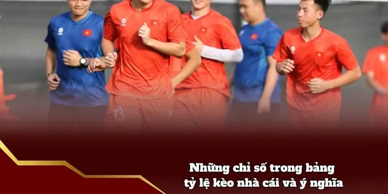 Những chỉ số trong bảng tỷ lệ kèo nhà cái và ý nghĩa